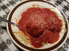 An Italian Classic - Spaghetti and Meatballs